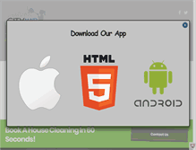 Tablet Screenshot of citymaidservice.net